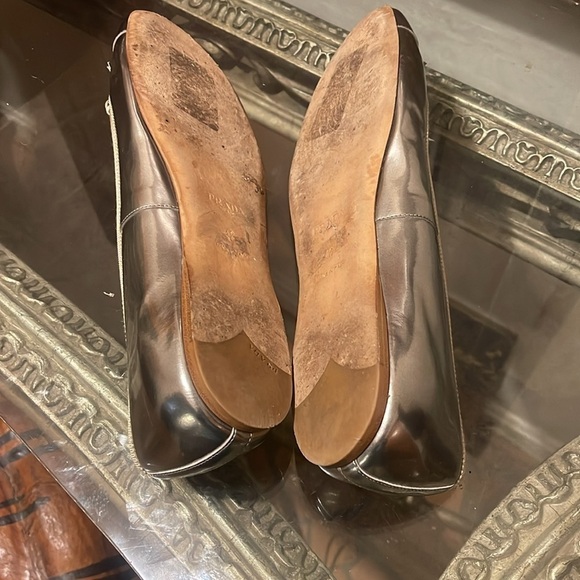 Prada silver flats size 42 - Picture 5 of 8